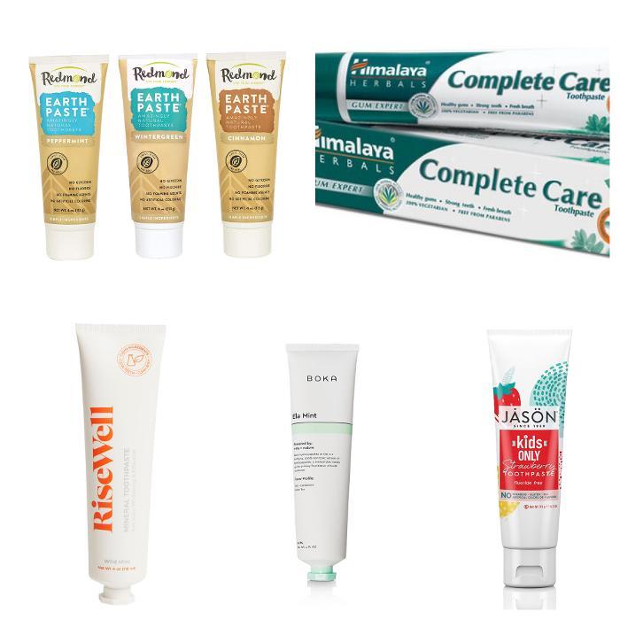 Toothpaste recommendations with natural ingredients