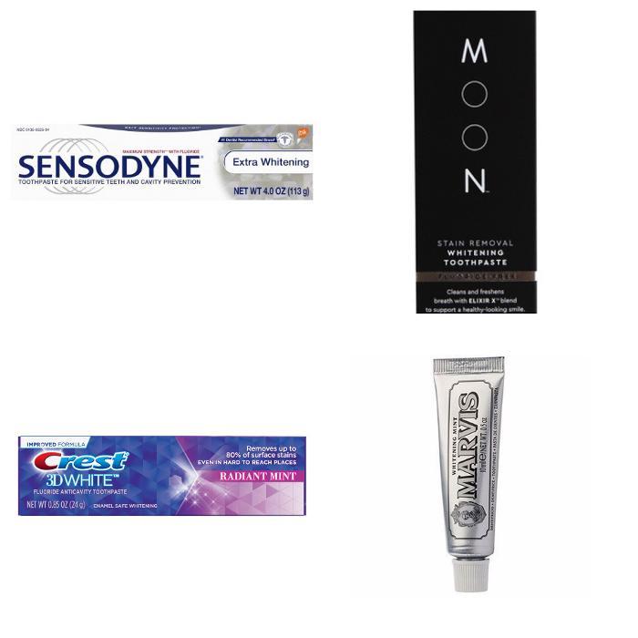 Toothpaste recommendations for teeth whitening